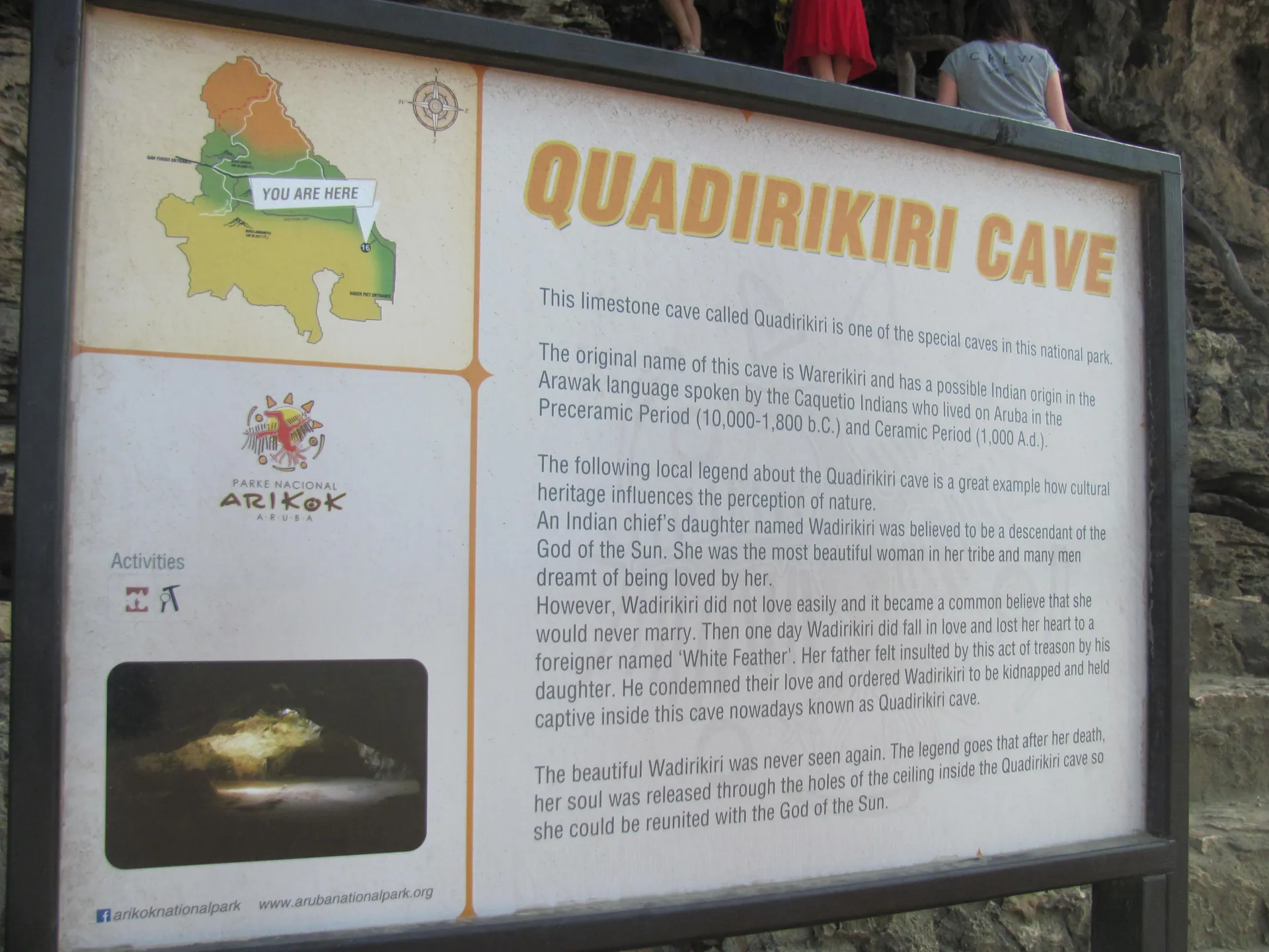 Quadirikiri Cave Aruba